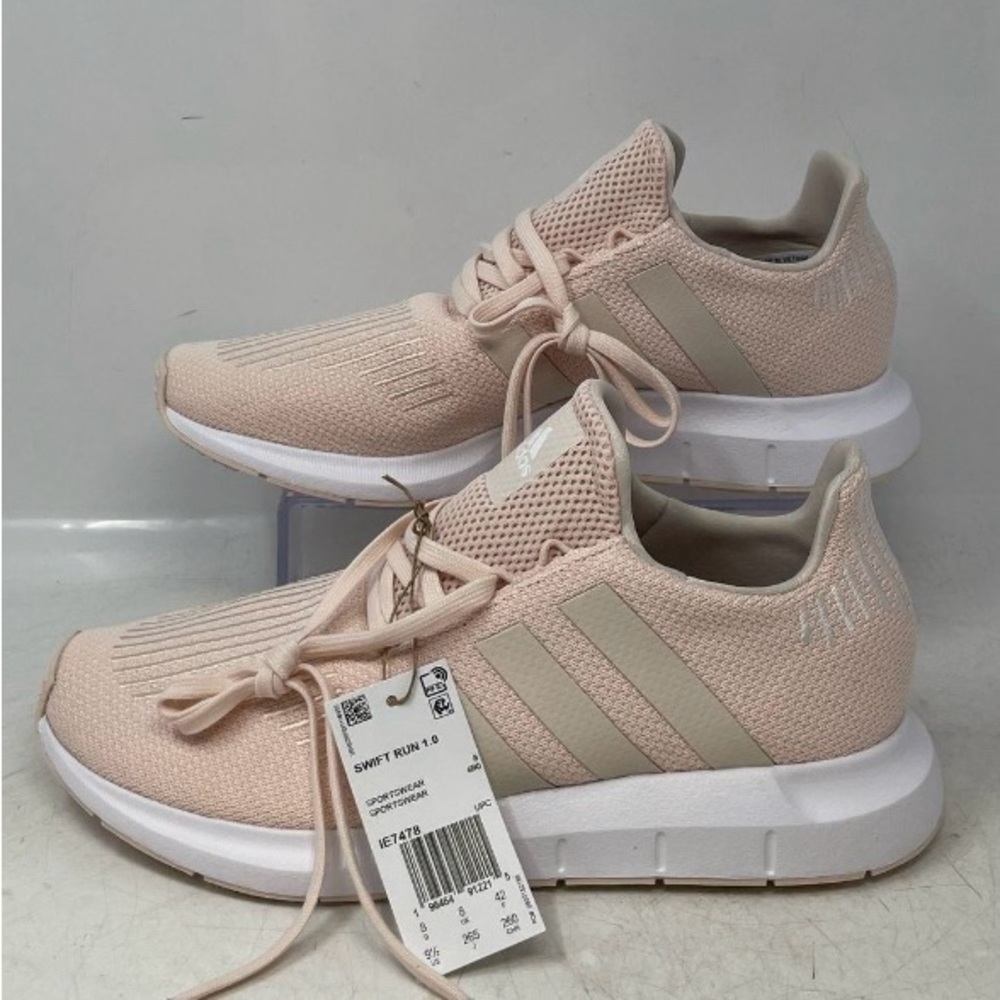 Adidas swift run 1.0 Pink Sneakers Knit Brand NEW in box -women’s Size 9.5 - $75